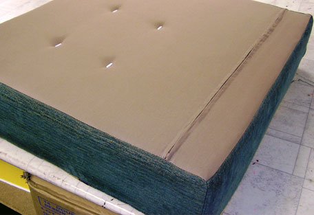 We fit new zipped cushion linings to protect the foam cushion bases for years to come