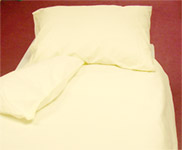 CREAM Percale duvet cover set