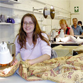 In-house machinists hard at work