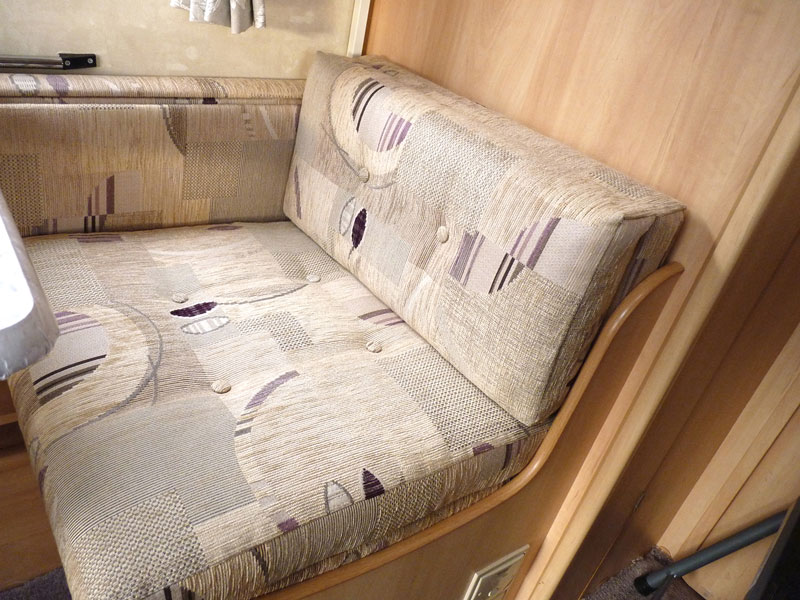 We can make and re-upholser your touring caravan foam seat cushions to any size or shape